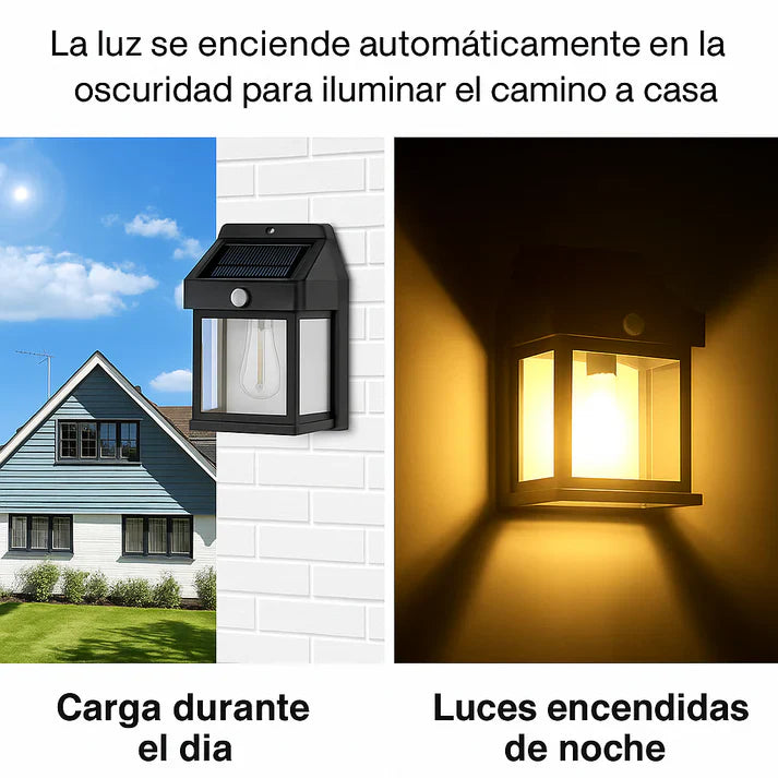 LUMIX HOME™ - Foco Solar con Sensor de Movimiento